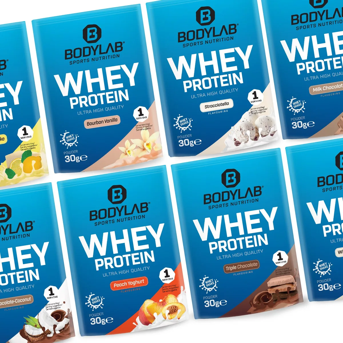 Whey Protein Probierbox 2 (8 Proben je 30g) – Bild 3