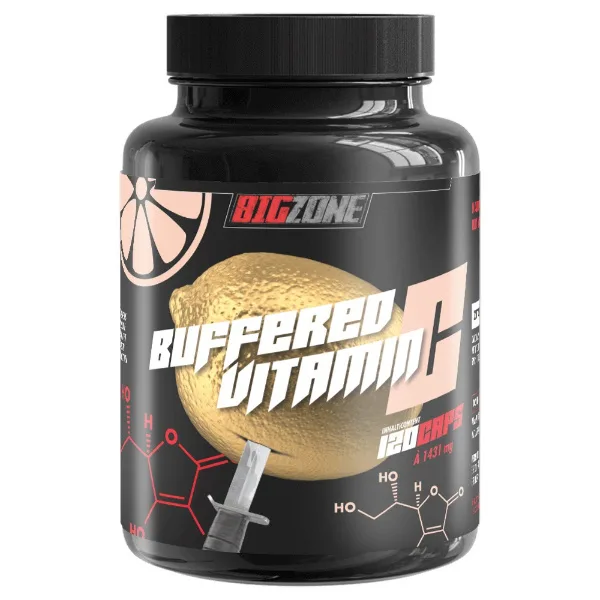 Big Zone Buffered Vitamin C, 120 Kaps.