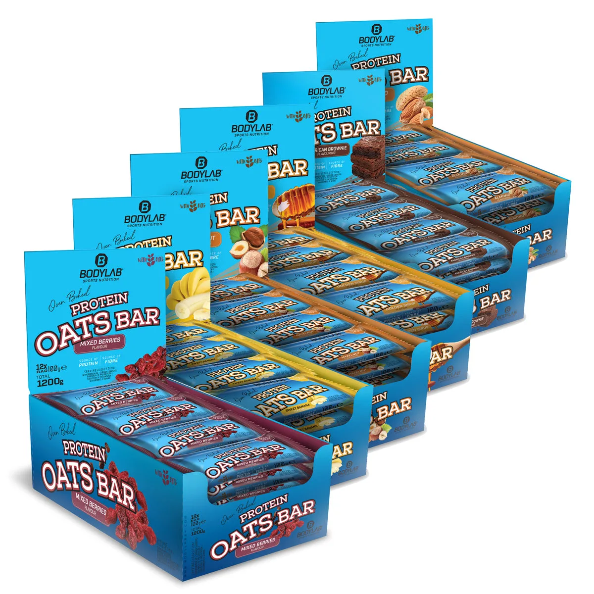 Protein Oats Bar (12x100g) Mandel – Bild 8
