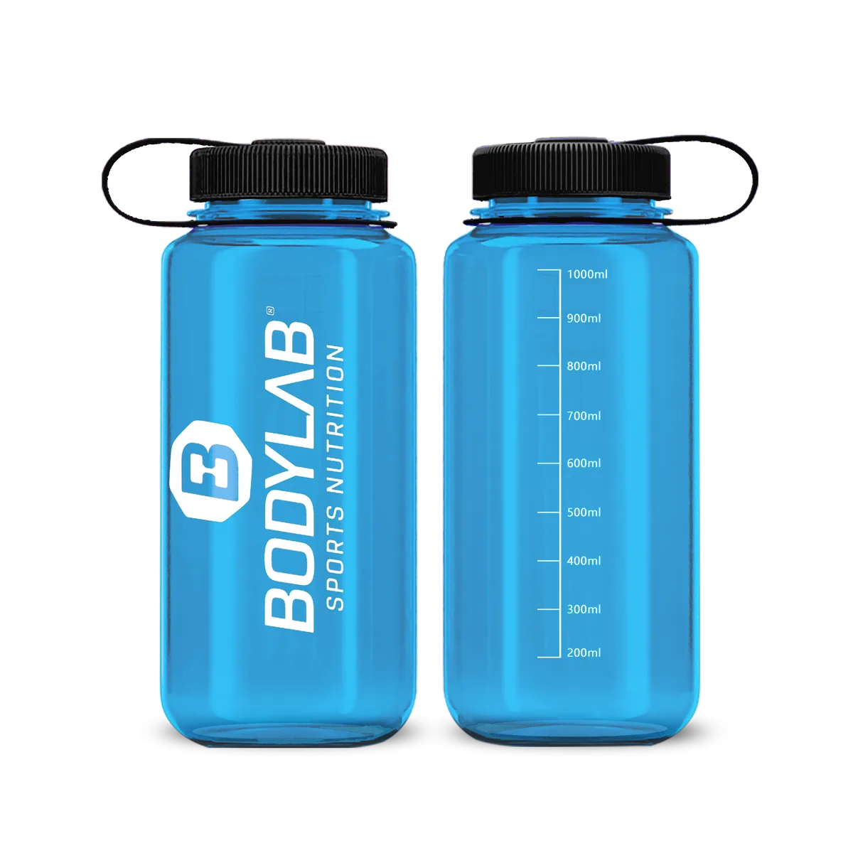 Water Bottle (1000ml) schwarz – Bild 2