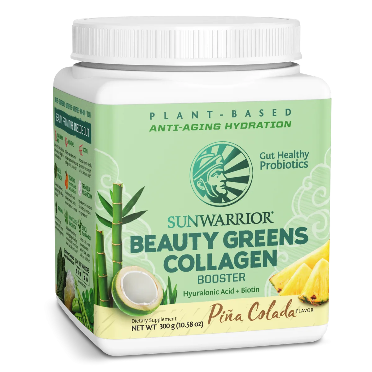 Beauty Greens Collagen Piña Colada (300g) – Bild 2