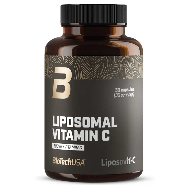 Biotech USA Liposomal Vitamin C – hoch bioverfügbares Vitamin C aus organischer Quelle