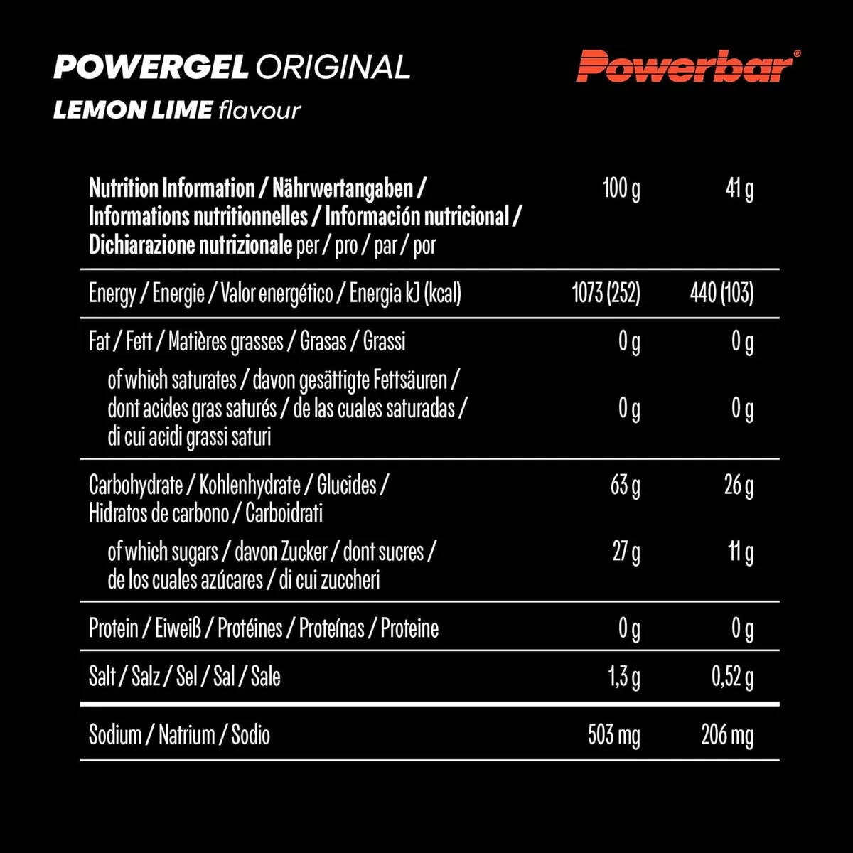 PowerGel Original (41g) Lemon-Lime – Bild 8