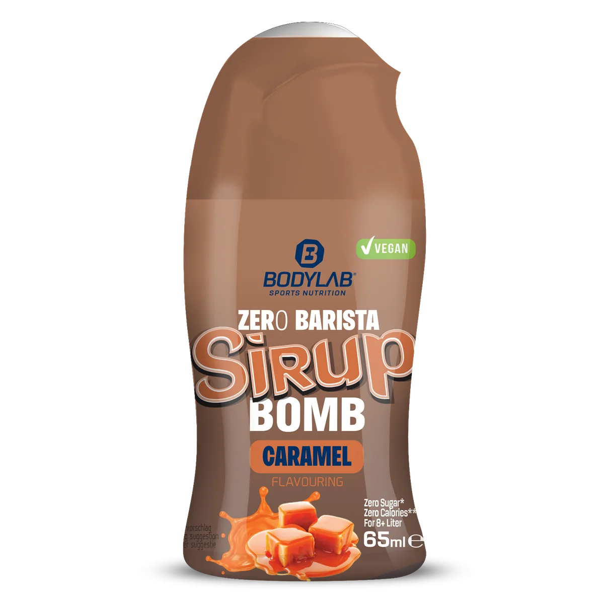 Zero Barista Sirup Bomb (65ml) Barista Caramel Cookie – Bild 6