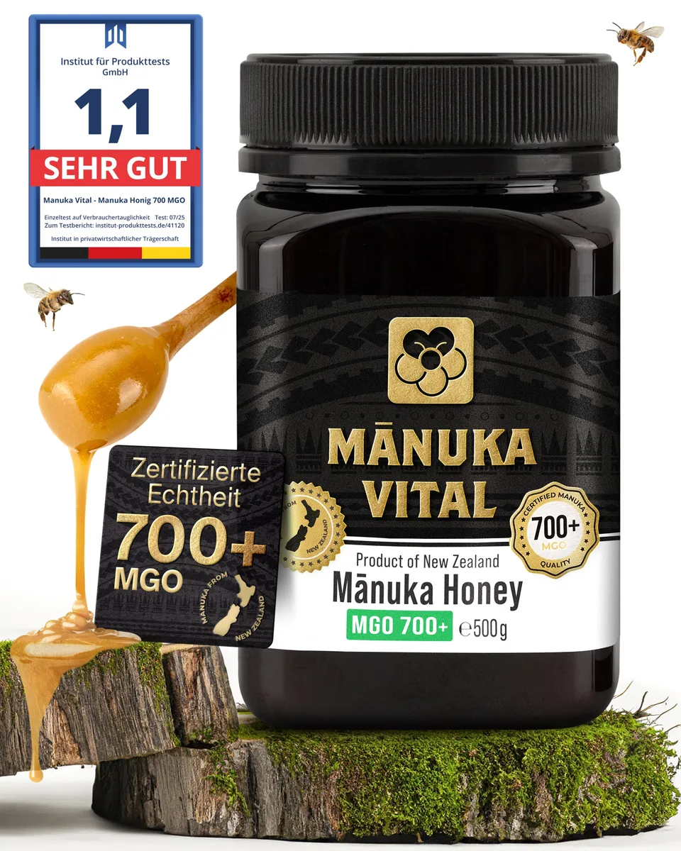 Manuka Vital Honig MGO 700+ (500g) – Bild 4