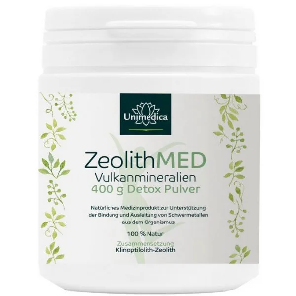 Unimedica ZeolithMED Detox Pluver, 400g