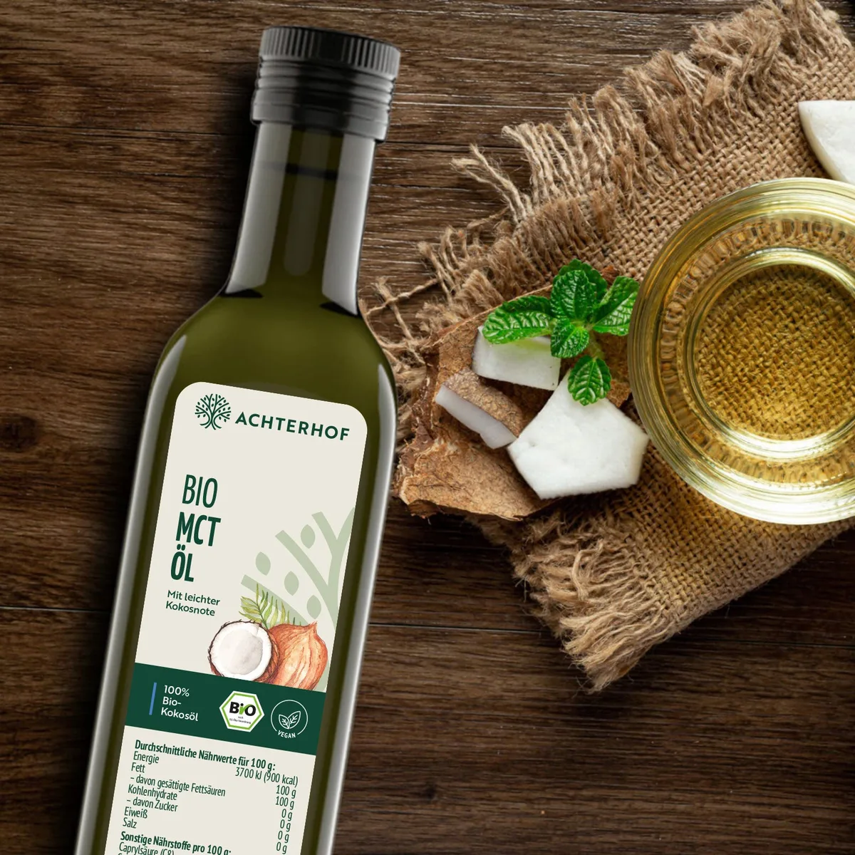 Bio MCT Öl (500ml) – Bild 2