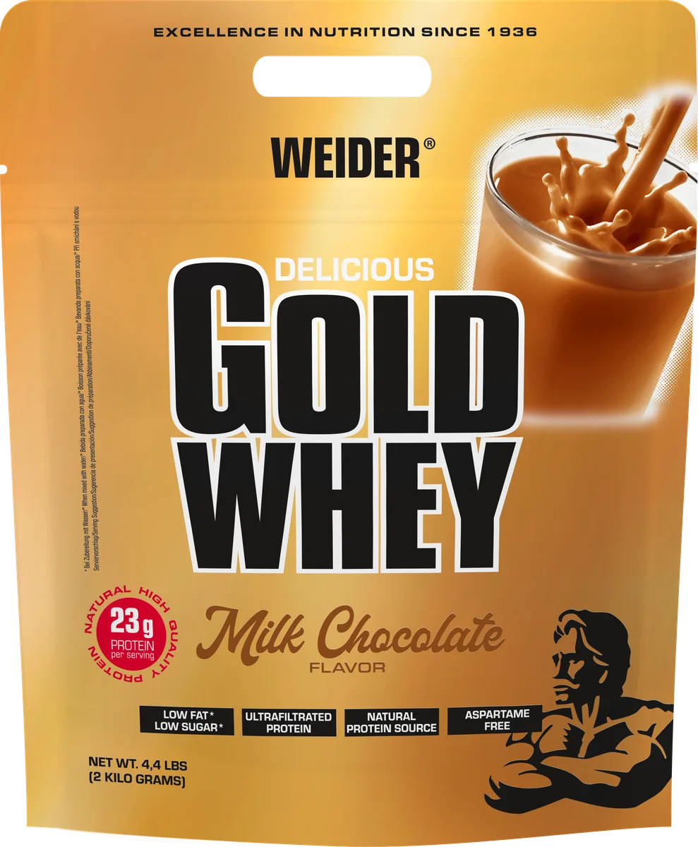 Gold Whey Protein (2000g) Vanille – Bild 2