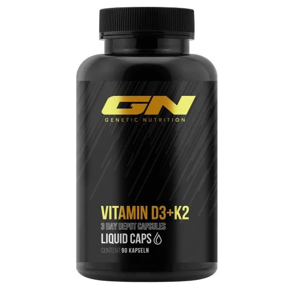 GN Laboratories Vitamin D3+ K2, 90 Liquid Kaps.