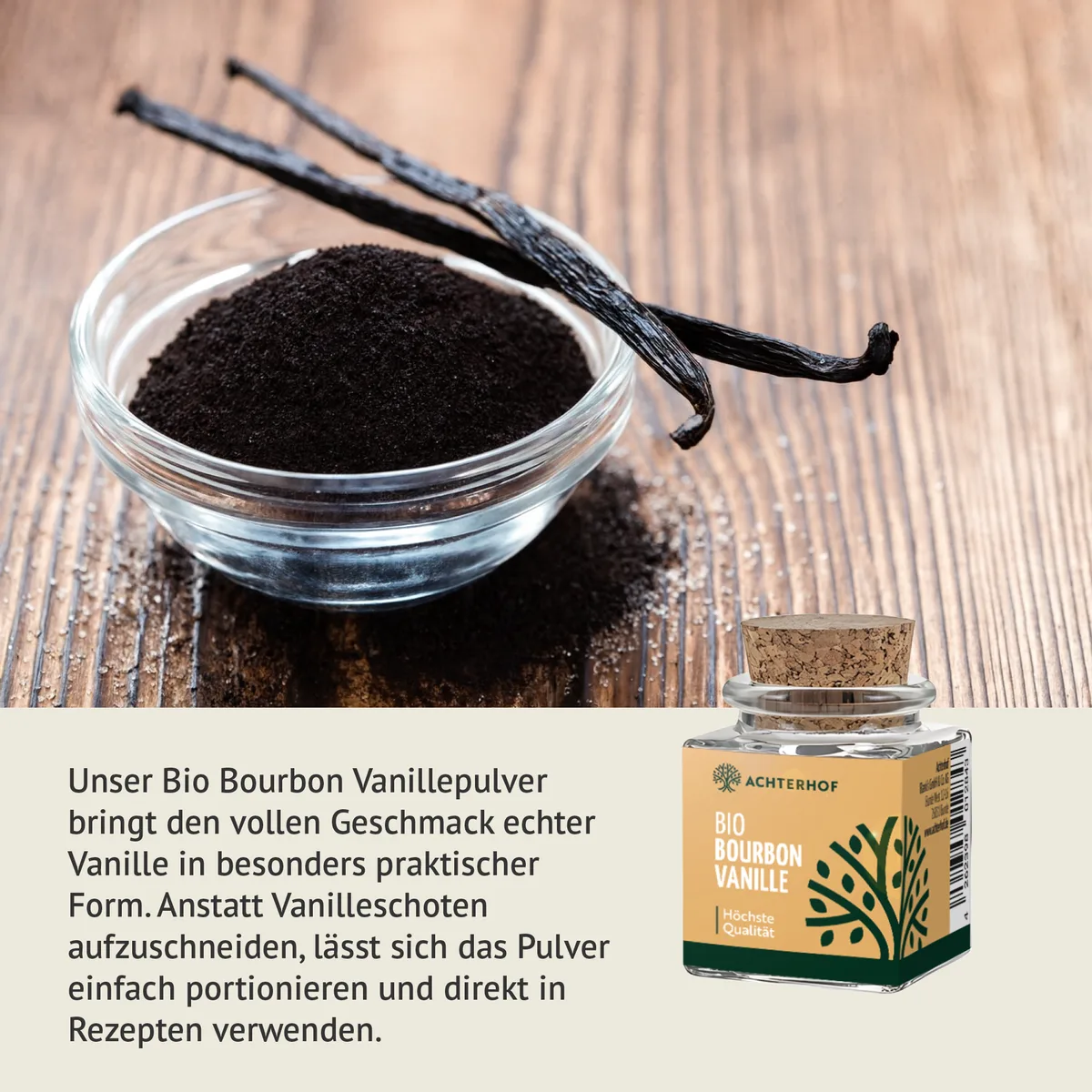 Bio Bourbon Vanille (15g) – Bild 3