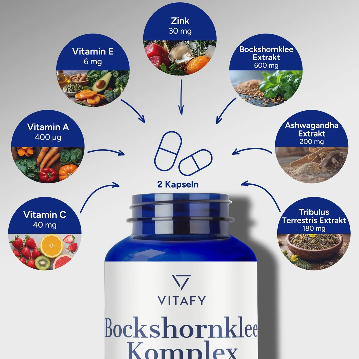 Bockshornklee Komplex (60 Kapseln) – Bild 3