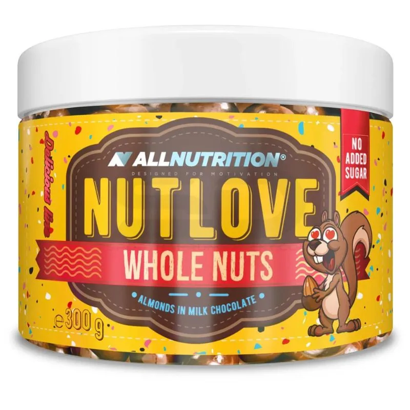 All Nutrition Nutlove Whole Nuts Peanuts in Milk Chocolate – Bild 3