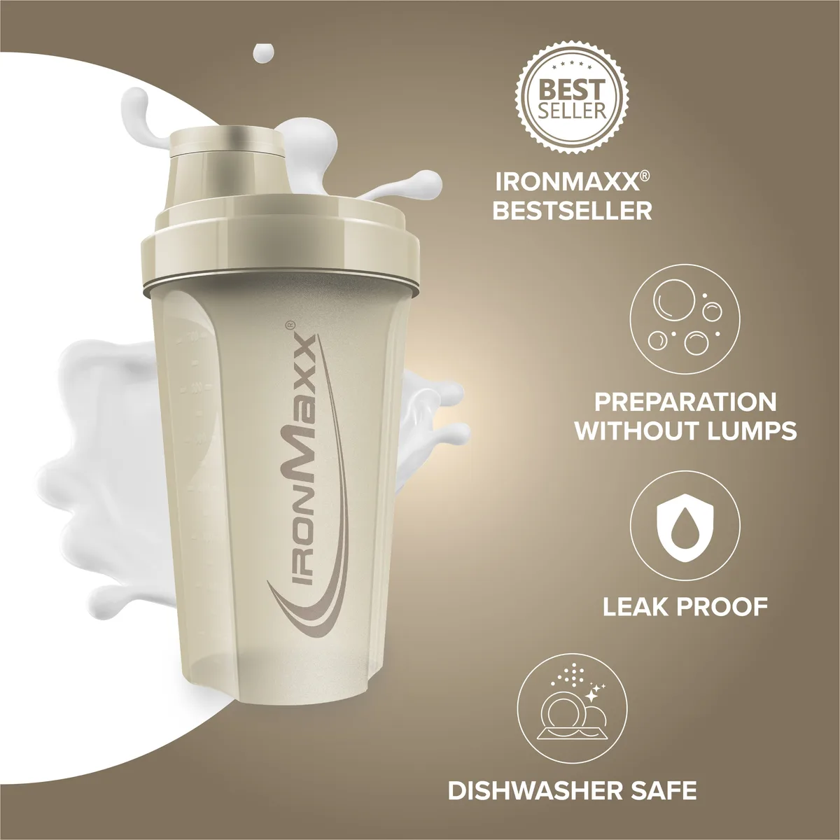 Shaker (700ml) - Sandstone Beige – Bild 6