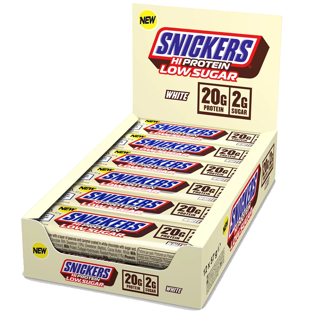 Snickers HiProtein Low Sugar White White Chocolate / 684.0