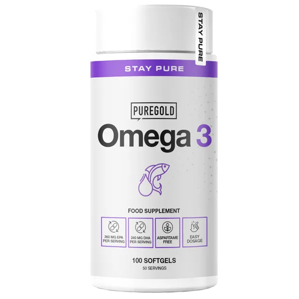 PureGold Omega 3 – Hochreines Fischöl für Herz & Kopf