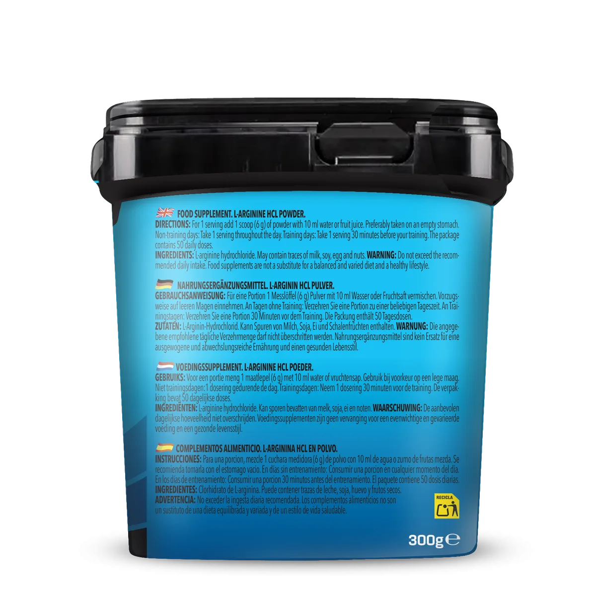 Arginine HCl Powder (300g) – Bild 3