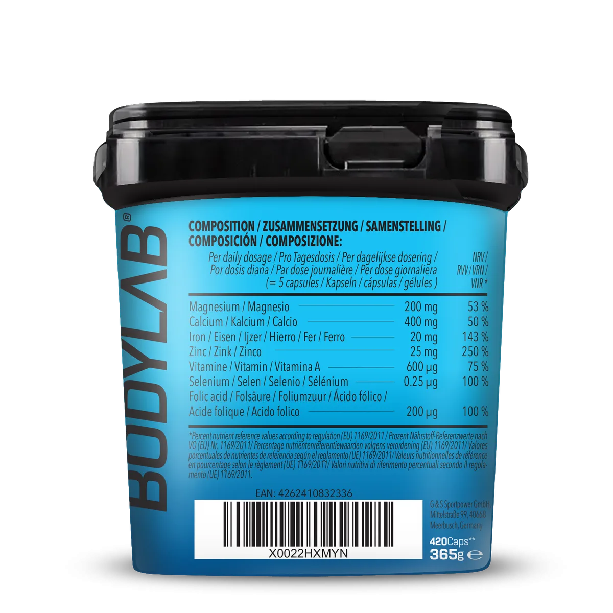 BIG PACK Mineral Complex (420 Kapseln) – Bild 2