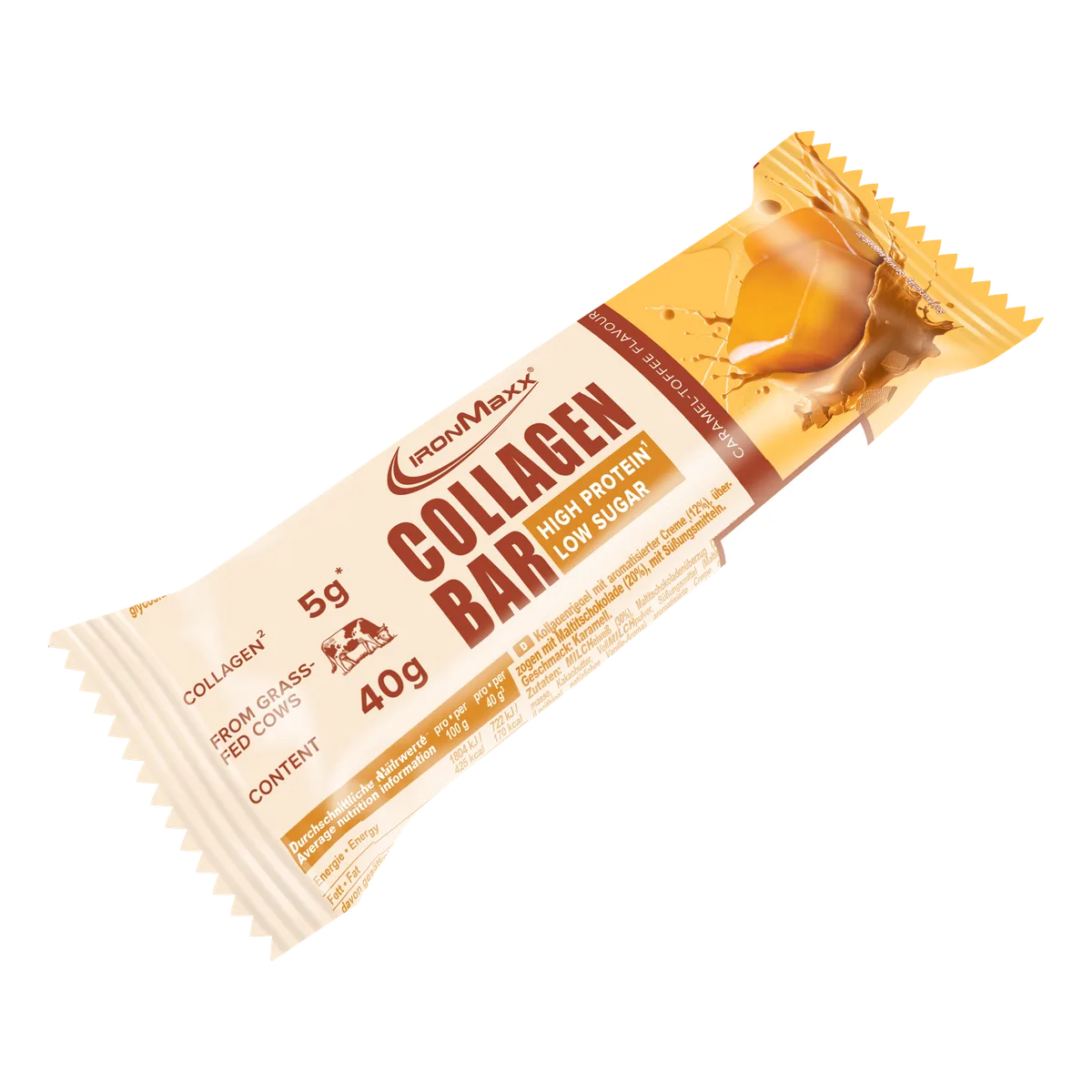 Collagen Bar (40g) - Caramel