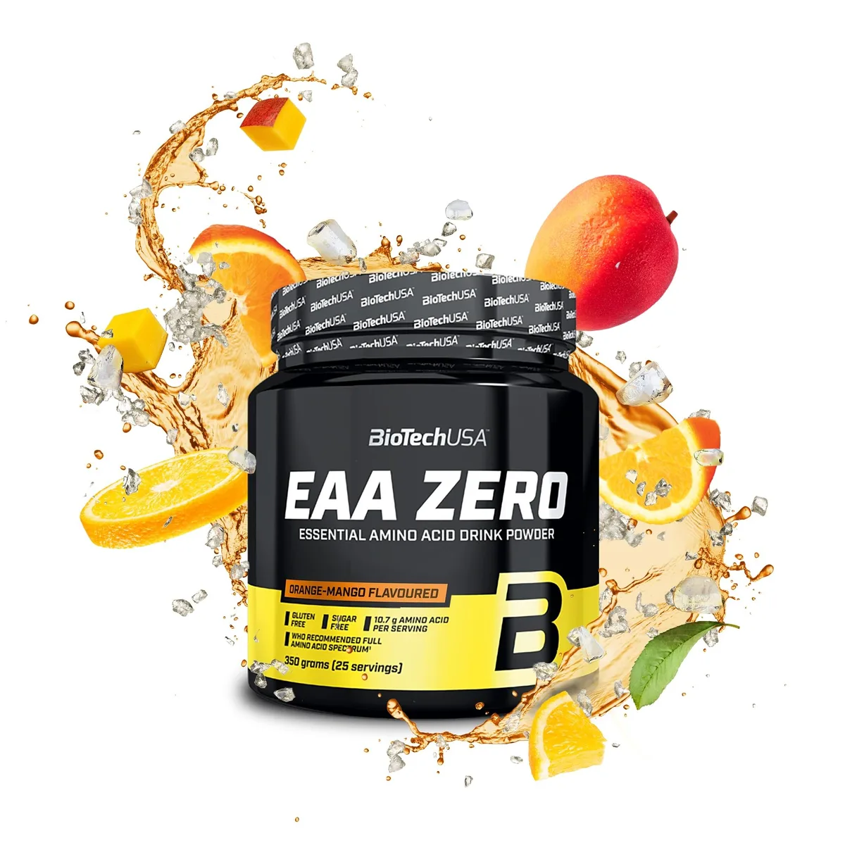 BioTechUSA EAA Zero | 9 essenzielle Aminosäuren mit L-Glutamin