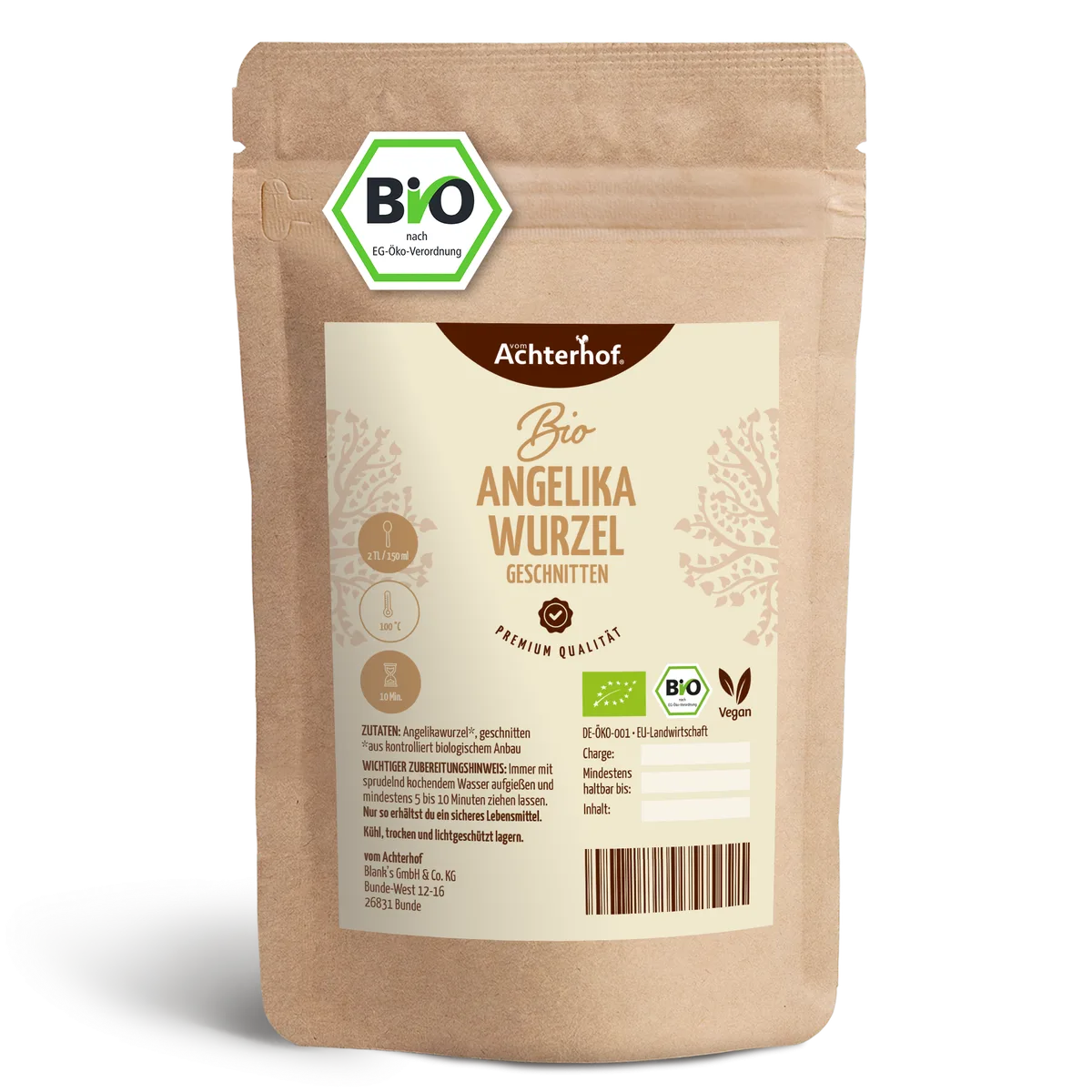Angelikawurzel geschnitten Bio (100g)
