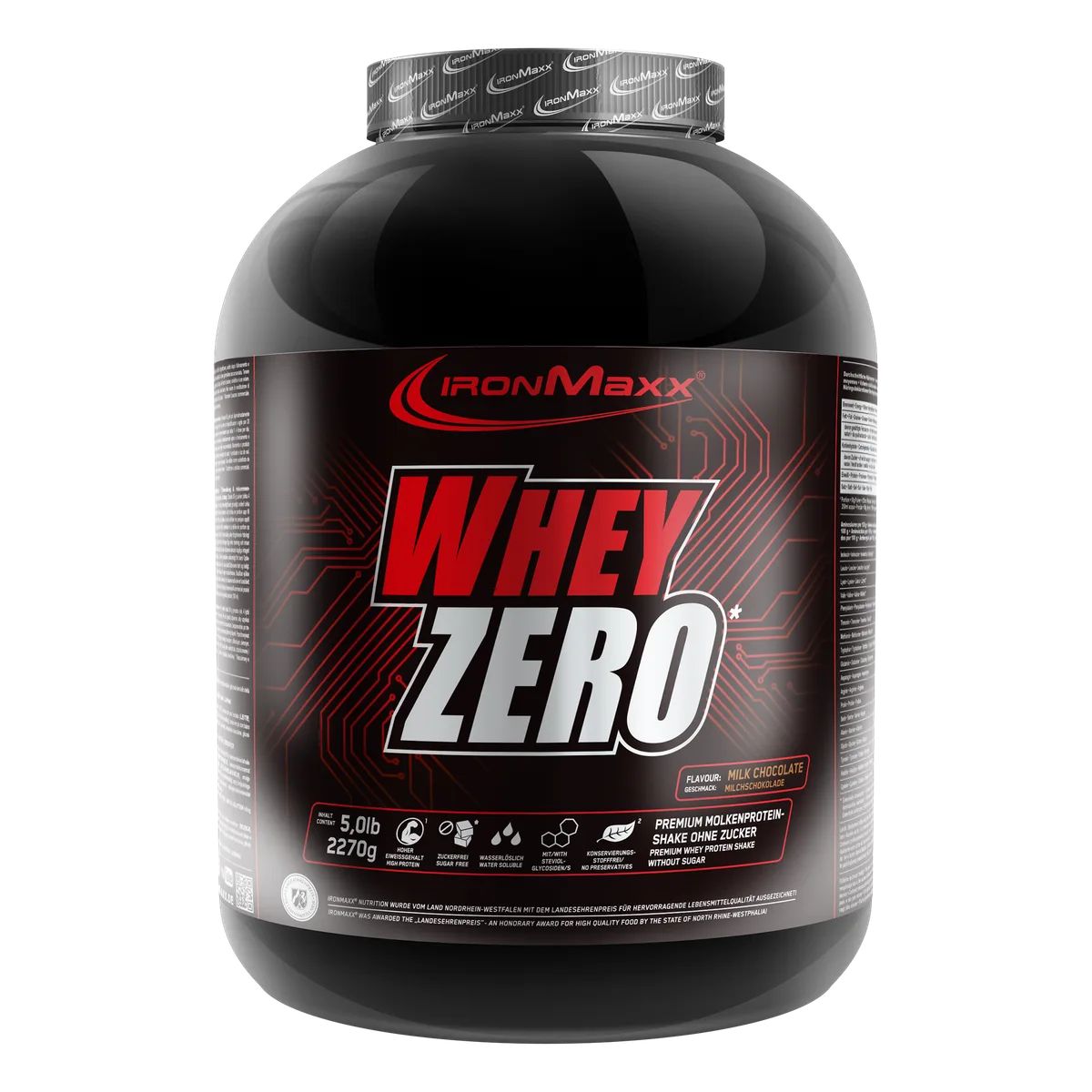 Whey ZERO (2270g) - Milchschokolade