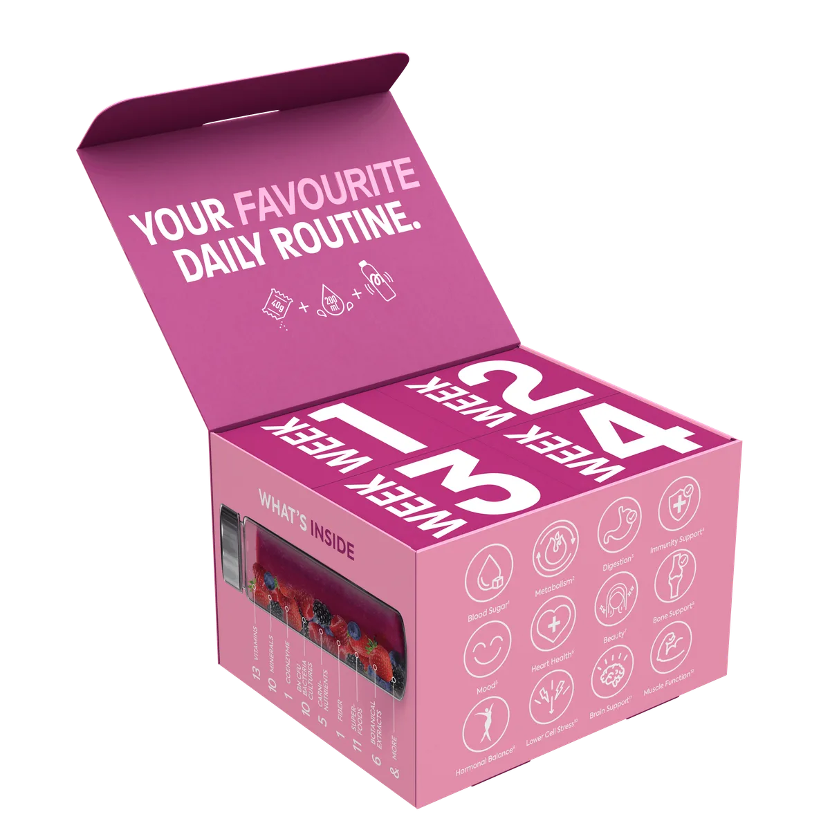 DAILY100 - Refill True Berries / 28 x 40g – Bild 2