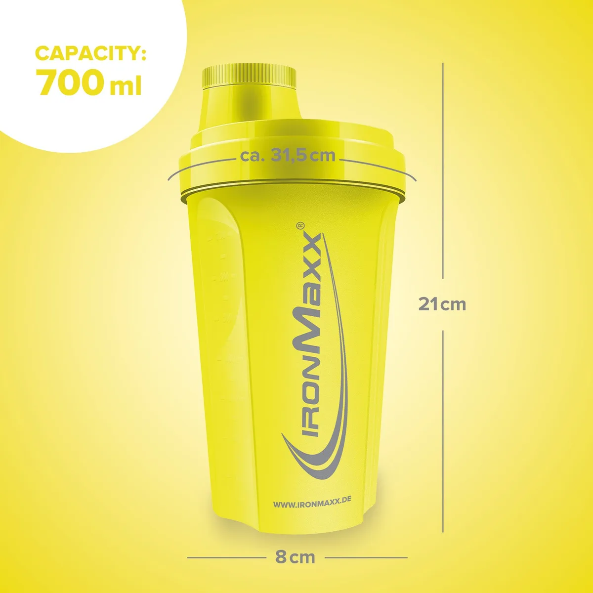 Shaker (700ml) - Killer Yellow – Bild 7