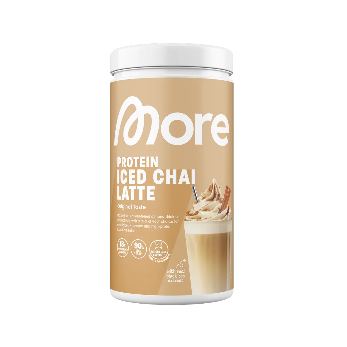 More Protein Iced Chai Latte Maple Walnut / 500g – Bild 3