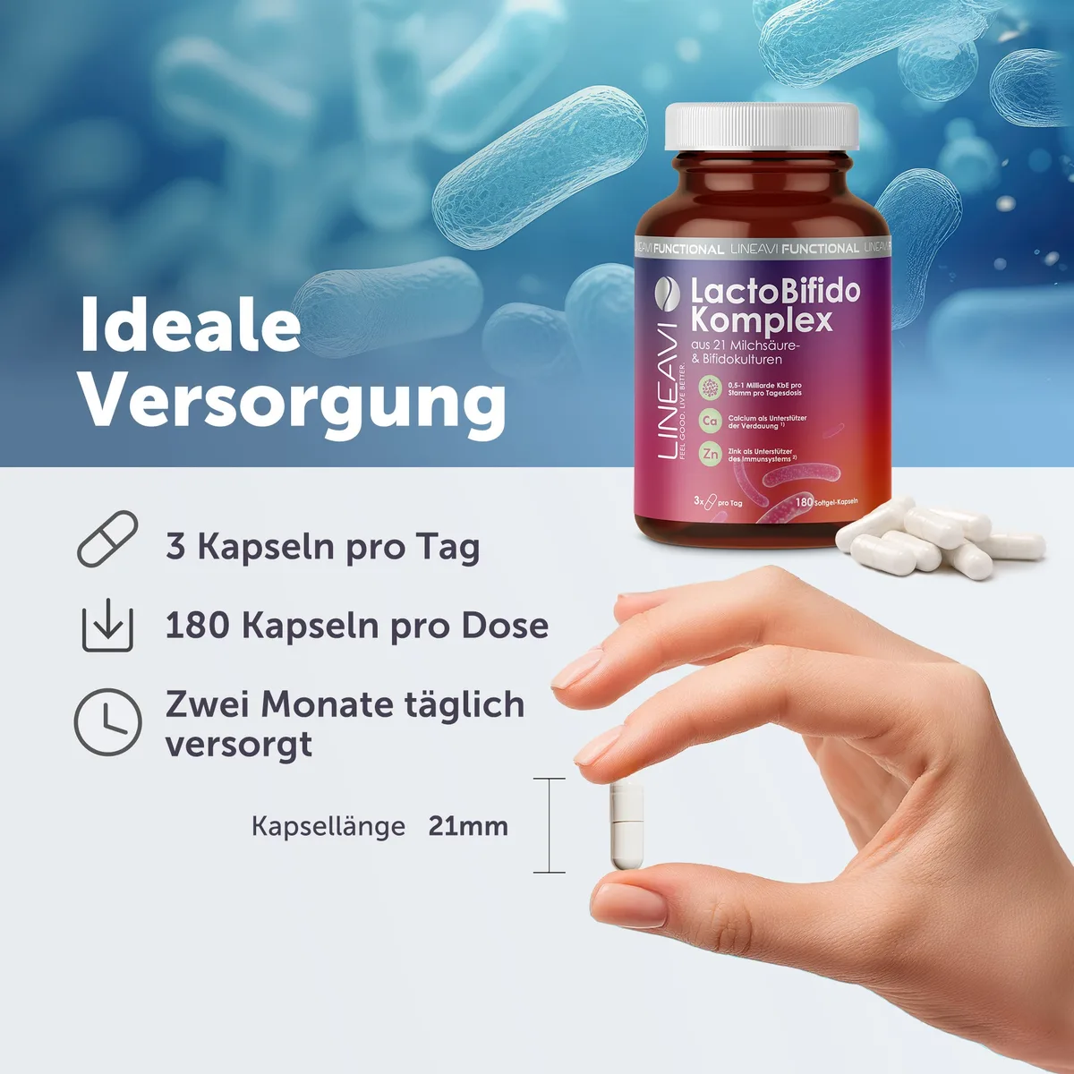 LactoBifido Komplex (180 Kapseln) – Bild 6