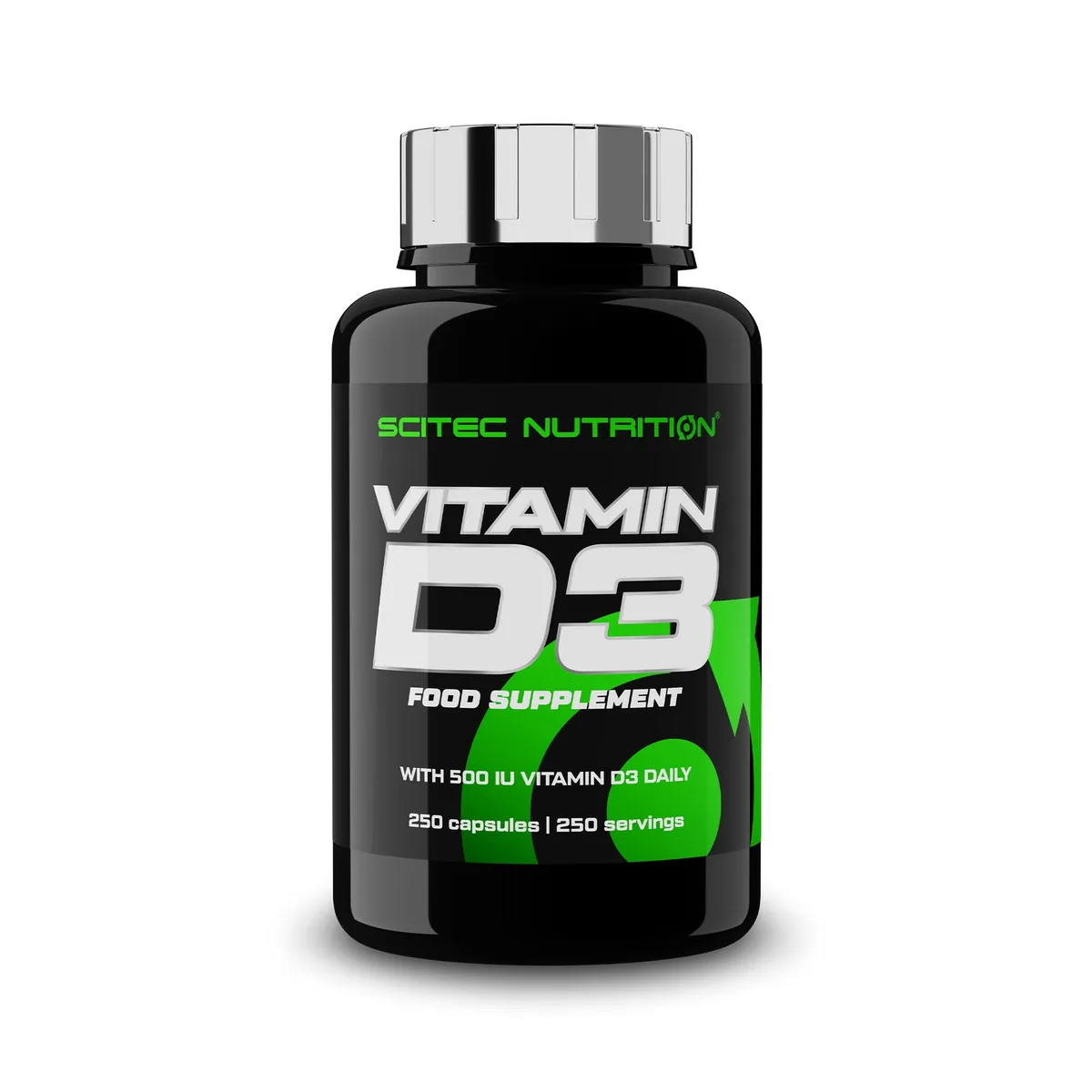Scitec Nutrition Vitamin D3 - Immune & Bone Support - Unterstützt die Immunfunktion, die Knochengesundheit und mehr, 250 Kapseln, 250 Kapseln