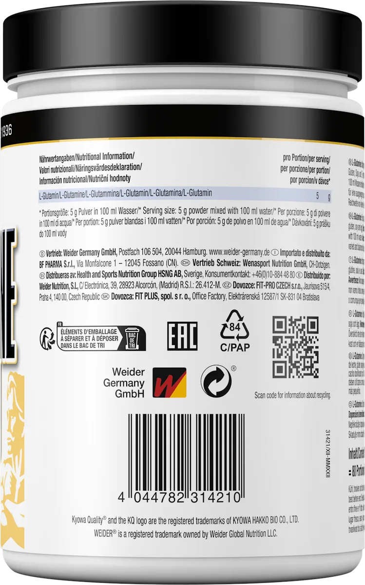 L-Glutamine (400g) – Bild 2