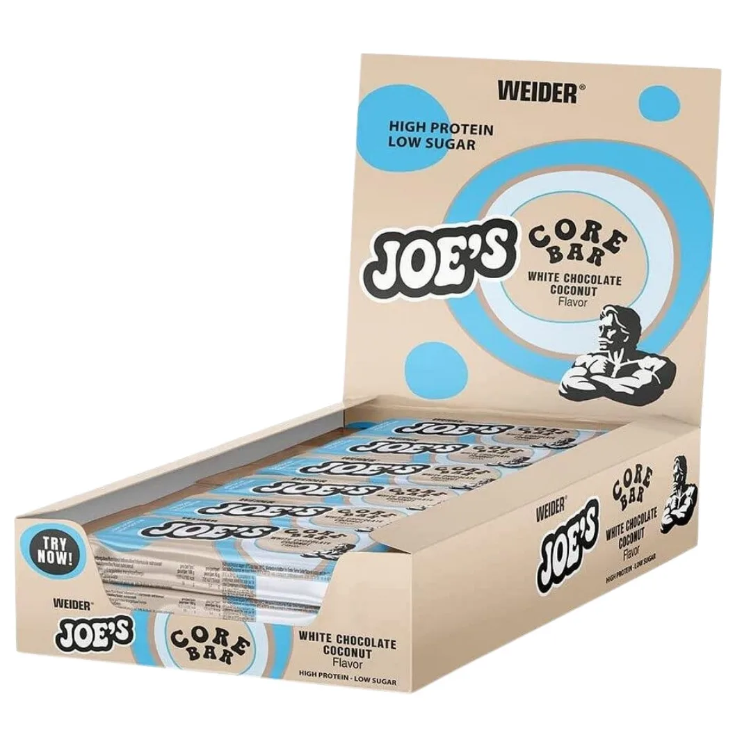 Weider Joes Core Bar - 12 x 45g Riegel Karton