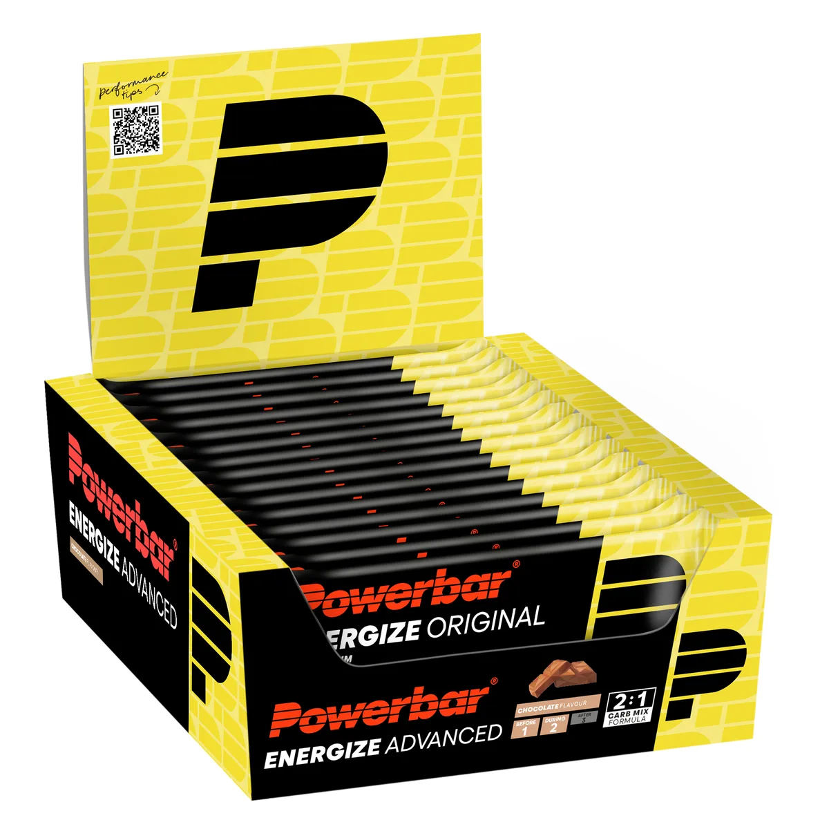 Energize Original Bar (15x55g) Schokolade – Bild 2