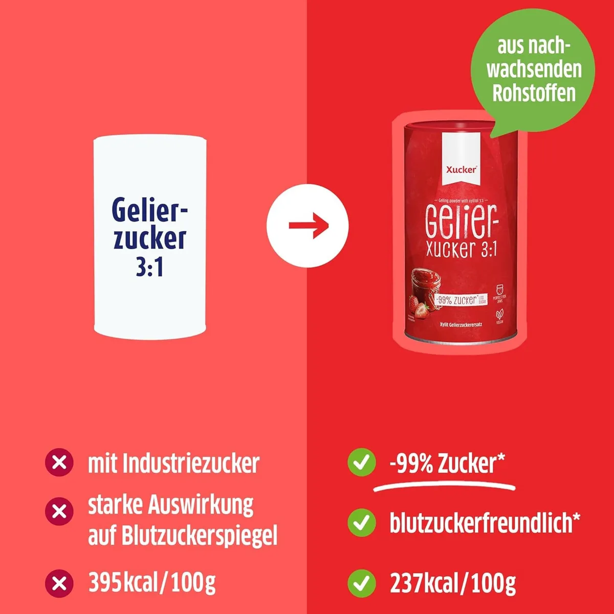 3:1 Gelier-Xucker aus Xylit (4000g) – Bild 6
