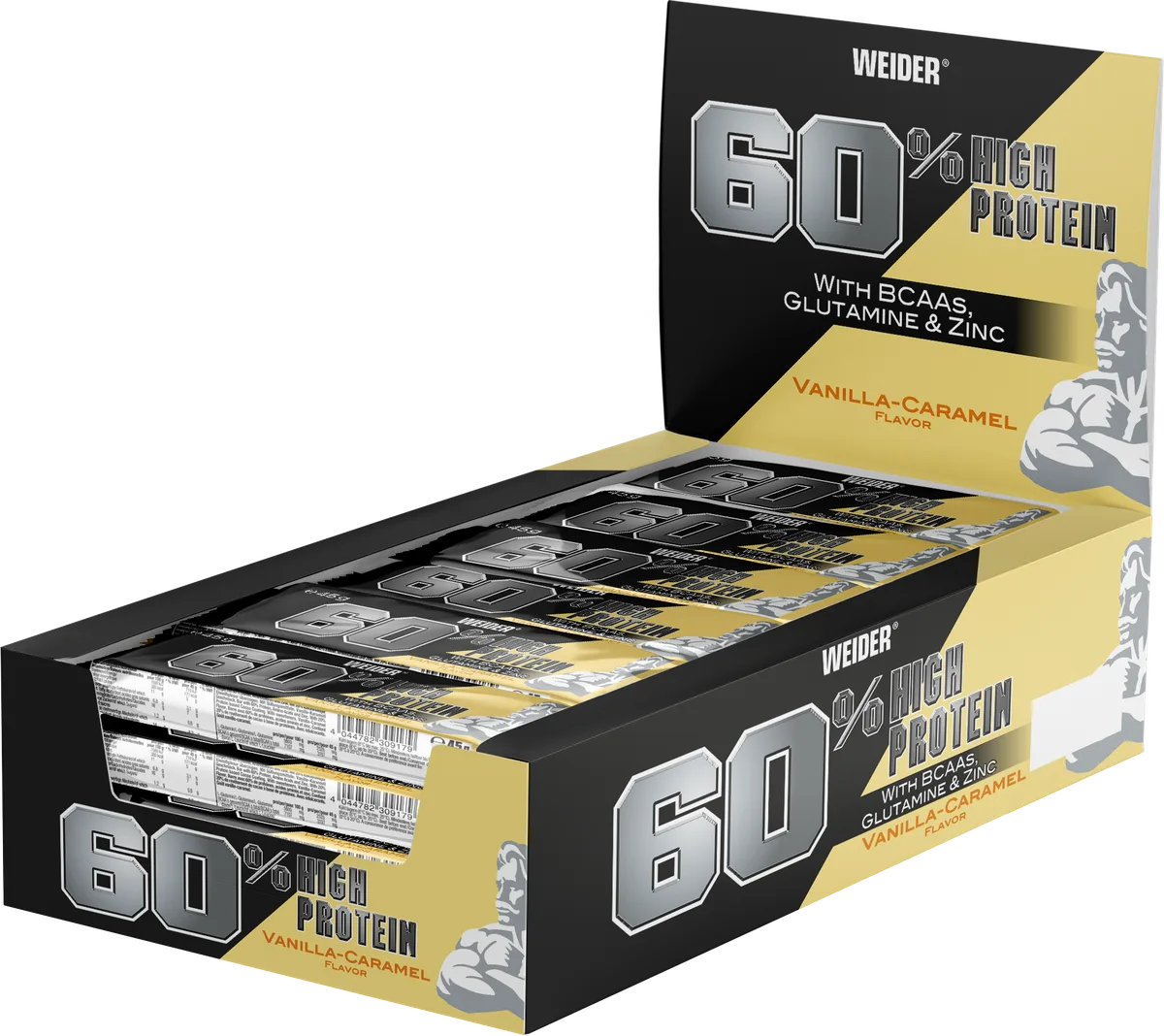 60% Protein Bar (24x45g) Vanilla-Caramel