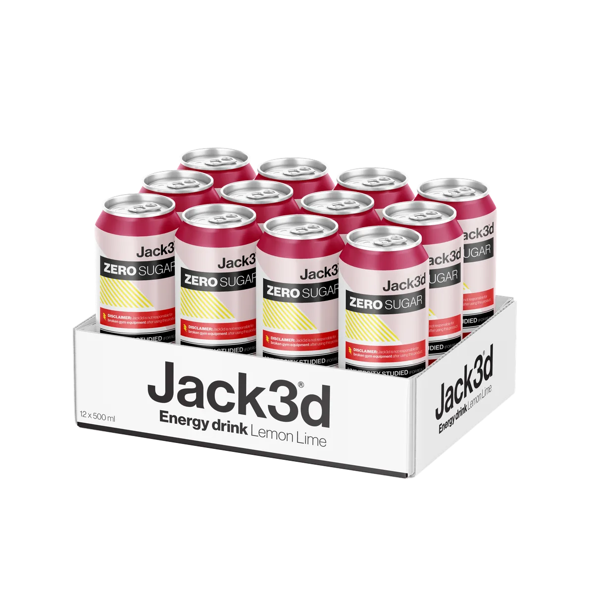 Jack3d Energy Drink Lemon Lime / 500ml – Bild 6