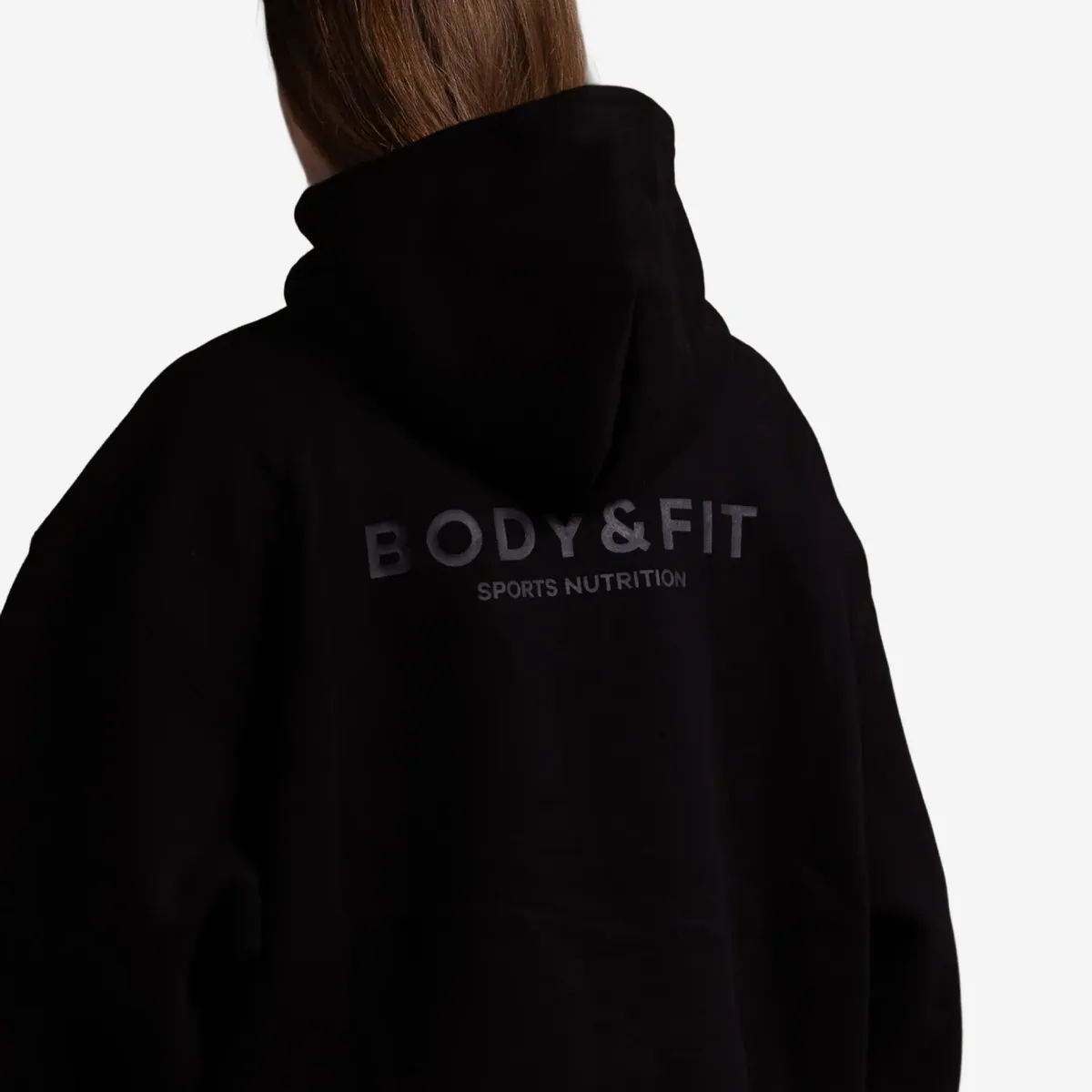 Women's Oversized Hoodie Zwart / M – Bild 2