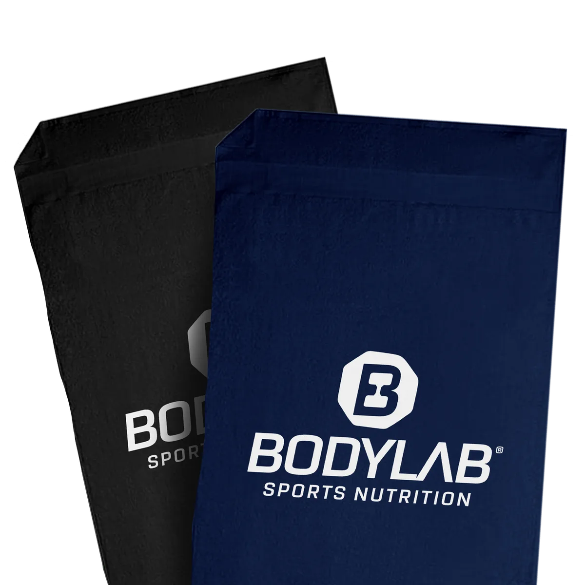 BODYLAB Handtuch (140x70cm) dunkelblau (navy) – Bild 3
