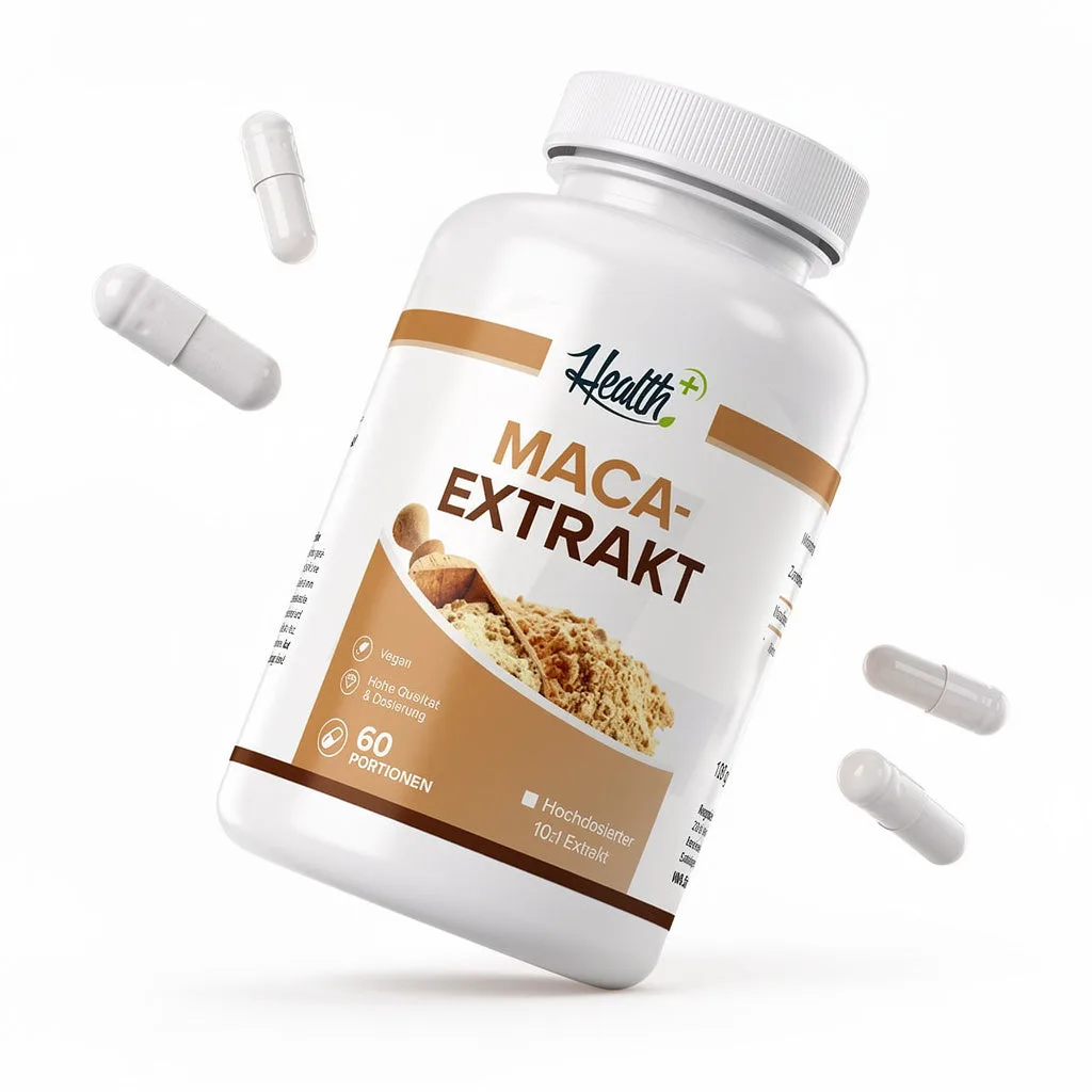 HEALTH+ MACA, 120 Kapseln – Bild 2