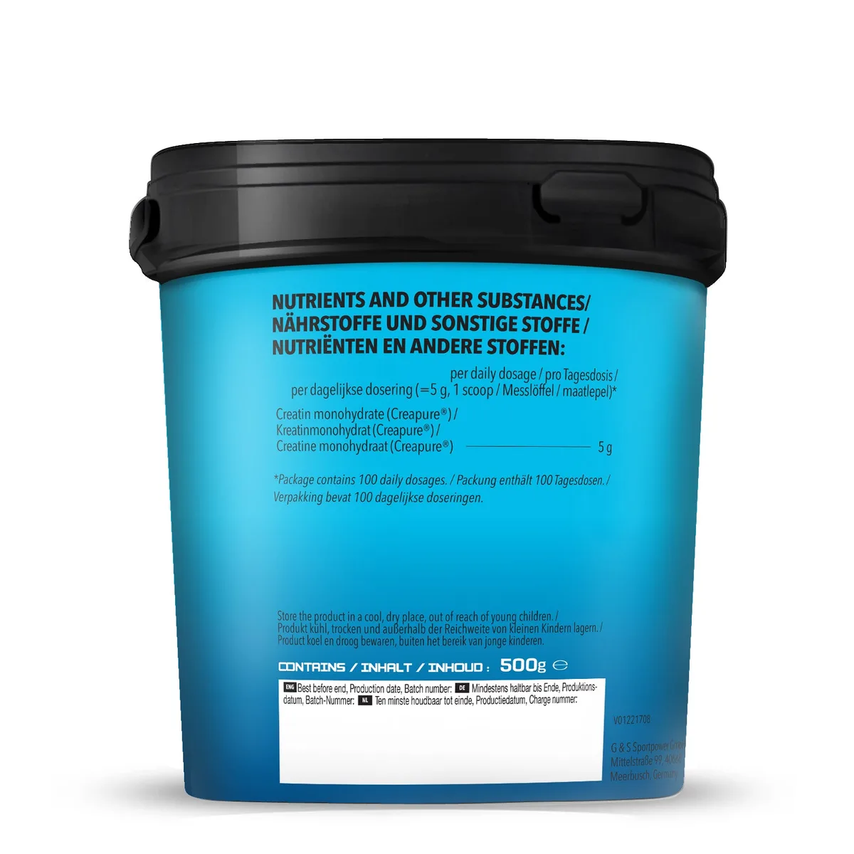 Creatine (Creapure®) (500g) – Bild 6