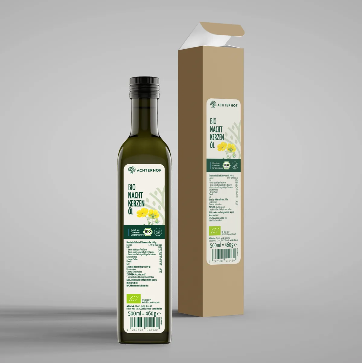 Bio Nachtkerzenöl (500ml) – Bild 7