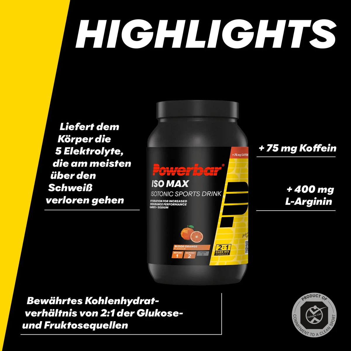 Isomax - Blutorange (1200g) – Bild 3