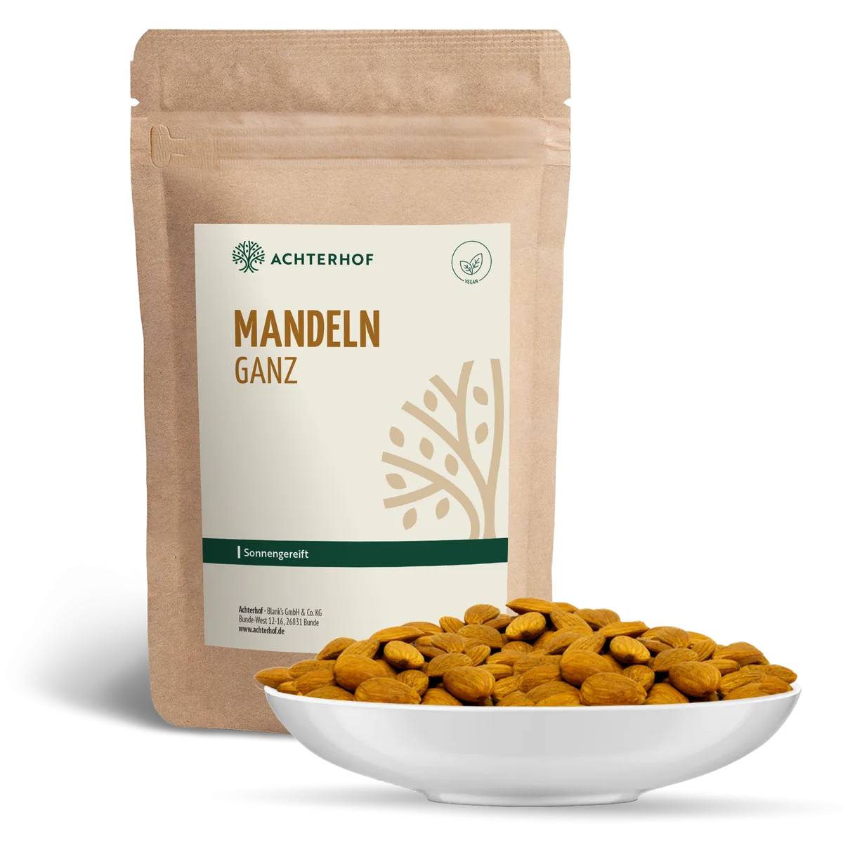 Mandeln ganz (500g) – Bild 2