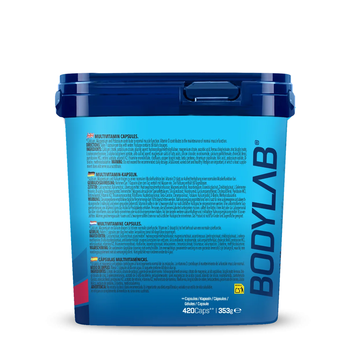 BIG PACK Bodybuilder Stack 2.0 (420 Kapseln) – Bild 2