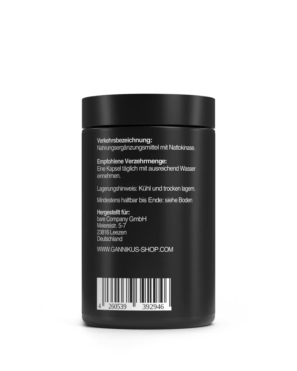 NATTOKINASE - 180 Kapseln – Bild 2