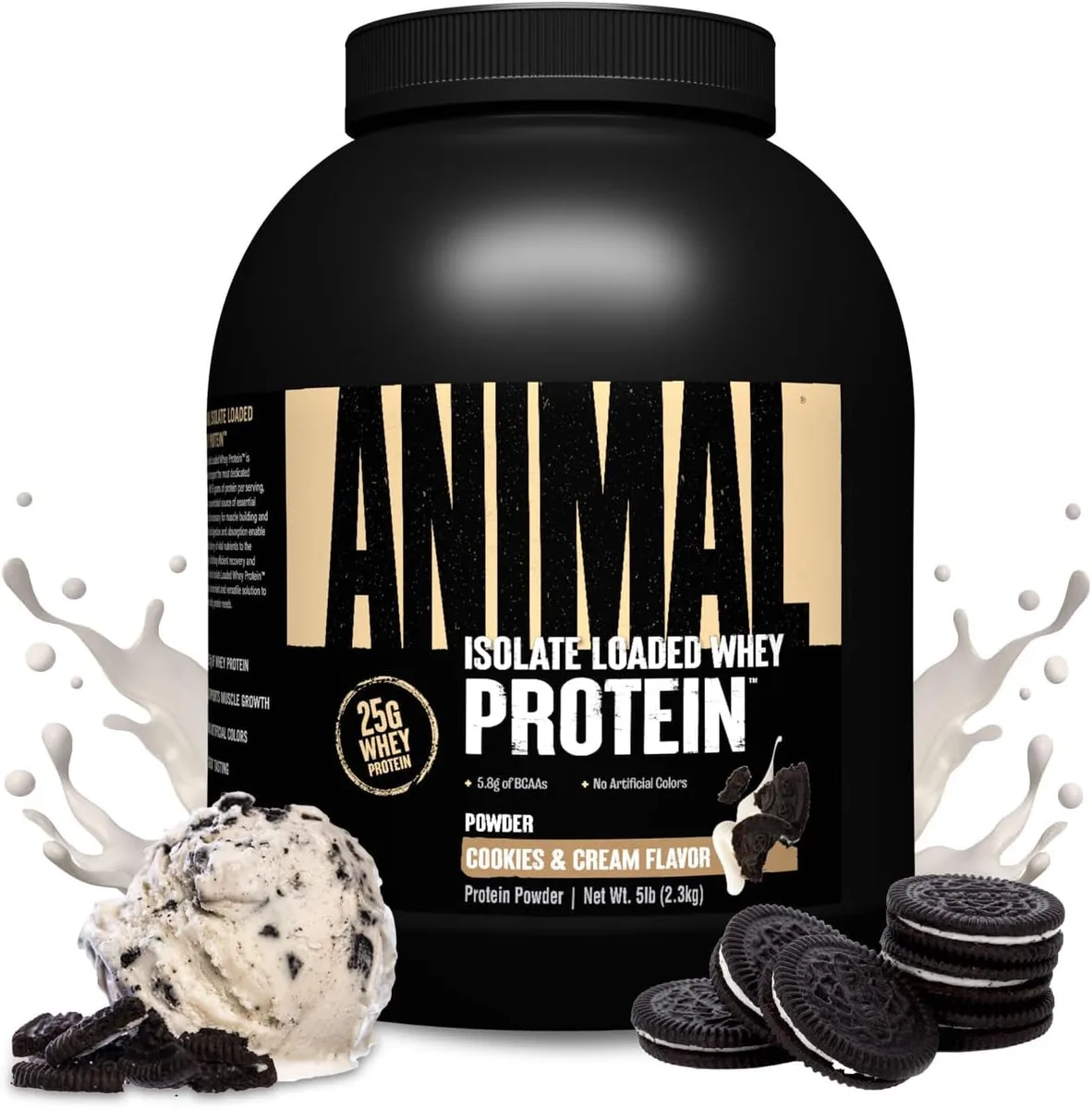 Animal Isolate Loaded Whey (2270g) Chocolate – Bild 3