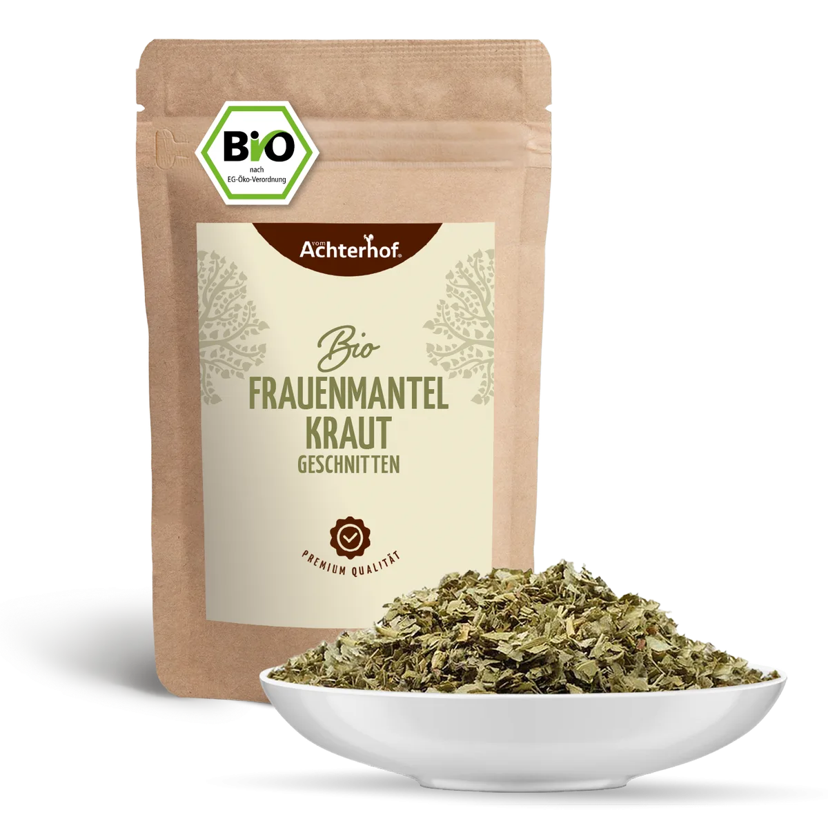 Frauenmantelkraut geschnitten Bio (100g) – Bild 3