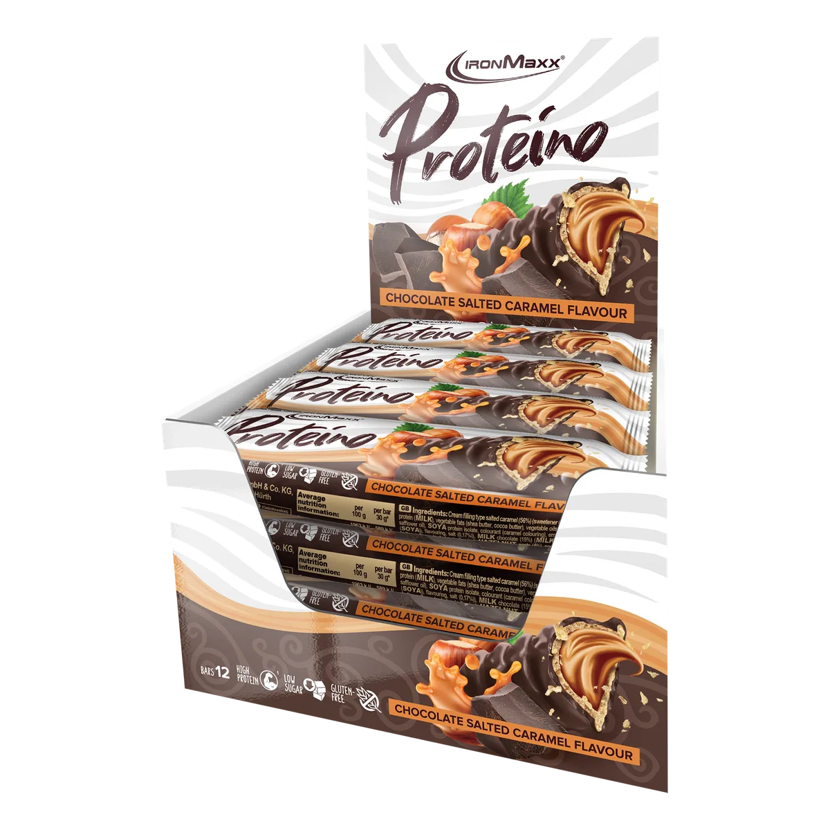 Proteino (12x30g) - Chocolate Salted Caramel