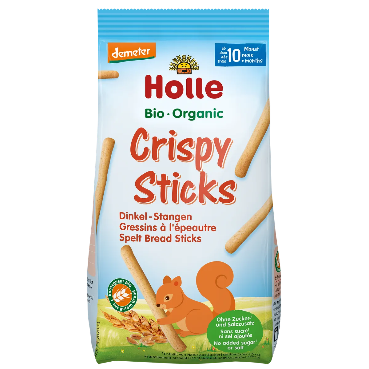 Bio-Crispy Sticks Dinkel ab dem 10. Monat (80g)