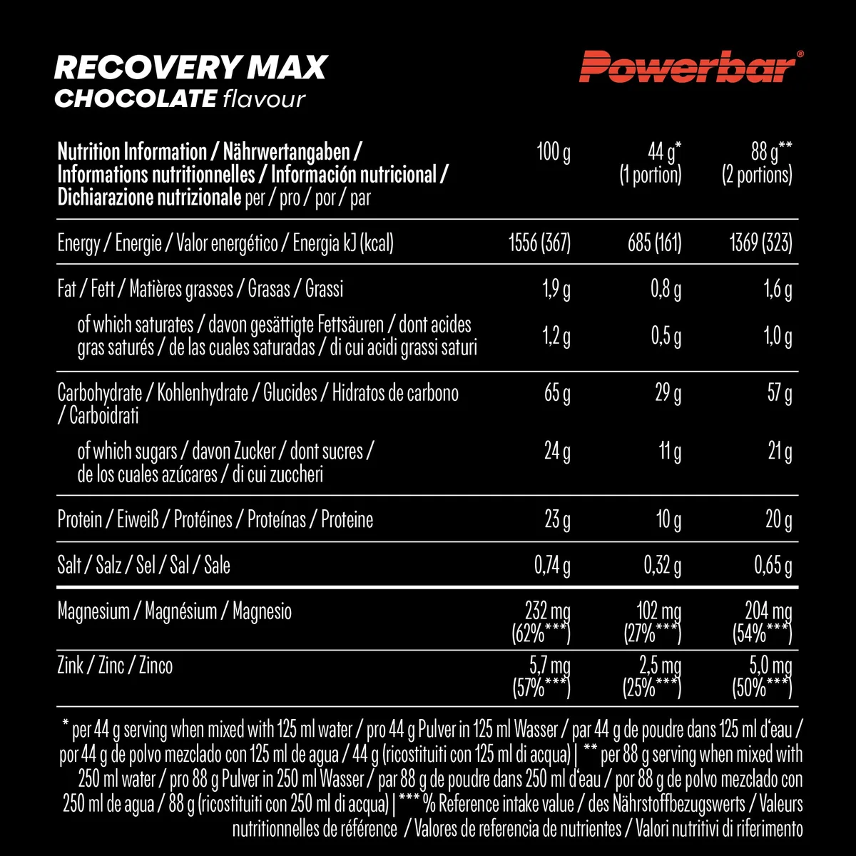 Recovery Max (1144g) Chocolate – Bild 3